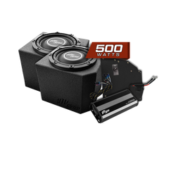 UTV Stereo Polaris® Ranger 500W Dual 10" Subwoofer Kit | UTVS-RNG-SUB-500-2