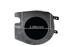 UTV Stereo RZR® 6.5" Kick Panel Speaker Enclosures | UTVS-RZR-KP65