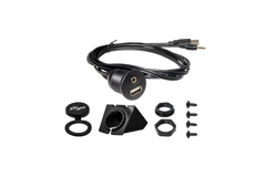 UTV Stereo USB & Auxiliary Flush Mount Adapter for Source Units | UTVS-USB/AUX-FLMT