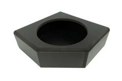 UTV Stereo '17+ Can-Am® X3 Rear Low-Profile Driver Side 10” Subwoofer Enclosure – Unloaded | UTVS-X3-ENC-LP-RDRIVER