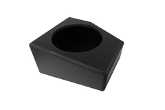 UTV Stereo Can-Am X3 Up-Fire Front Passenger Side 10" Sub Box Enclosure – Unloaded | UTVS-X3-ENC-UF-FPASS
