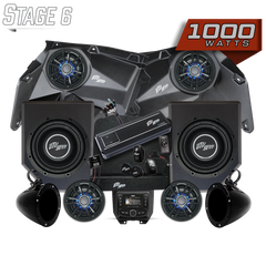 UTV Stereo Can-Am® X3 Signature Series Stage 6 Stereo Kit | UTVS-X3-S6-S