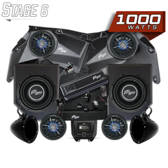 UTV Stereo Can-Am® X3 Signature Series Stage 6 Stereo Kit | UTVS-X3-S6-S
