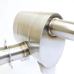 EVP Can Am X3 Turbo Magnum Slip-On Rear Exit Exhaust with Race Bypass Option