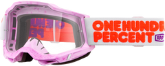 100-PERCENT ACCURI 2 GOGGLE HUNDREDS CLEAR LENS