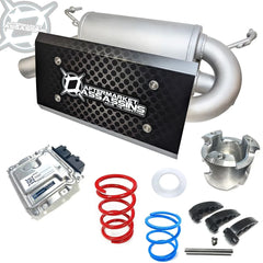 Aftermarket Assassins Polaris 2024+ RZR XP 1000 Dual Suppressor Exhaust S2 Lock & Load Kit
