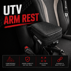 UTVMA RZR Pro 2 Seater Front Armrest with Bracket (2020-2025)