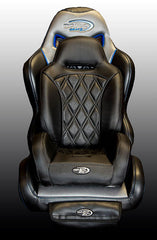 Triple X Booster Seat in Black Diamond Stitch