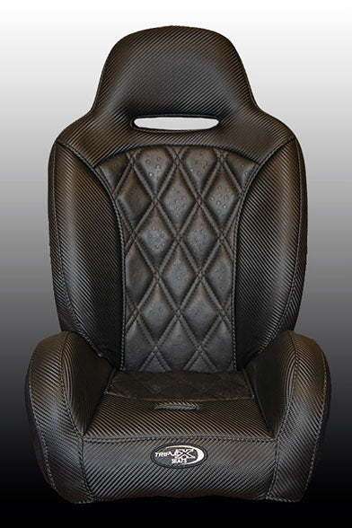 Triple X Booster Seat in Black Diamond Stitch