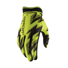 100-PERCENT RIDEFIT GLOVES FLO YELLOW/BLACK 2X