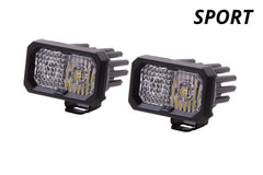 Diode Dynamics Stage Series 2in Sport White Combo Standard RBL (pair) DD6389P