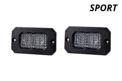 Diode Dynamics Stage Series 2in Sport White Combo Flush ABL (pair) DD6727P