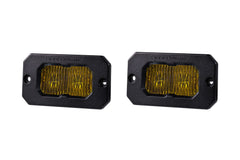 Diode Dynamics Stage Series 2in Pro Yellow Fog Flush ABL (pair) DD6433P