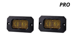 Diode Dynamics Stage Series 2in Pro Yellow Combo Flush ABL (pair) DD6735P