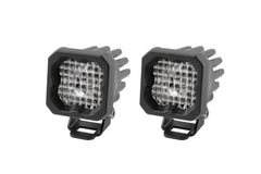 Diode Dynamics Stage Series C1 LED Pod Sport White Wide Standard RBL (pair) DD6441P