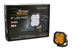 Diode Dynamics SS3 Max ABL Yellow SAE Fog Standard (single) DD6910S