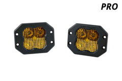 Diode Dynamics SS3 Pro ABL Yellow SAE Fog Flush (pair) DD6940P