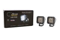 Diode Dynamics Stage Series C1R White Flood Standard LED Pod (pair) DD7423P
