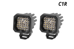 Diode Dynamics Stage Series C1R White Flood Standard LED Pod (pair) DD7423P