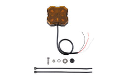 Diode Dynamics Stage Series Single-Color LED Rock Light, Amber Bare Wire (one) DD7430