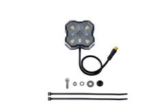 Diode Dynamics Stage Series Single-Color LED Rock Light, White Diffused M8 (one) DD7435