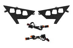 Diode Dynamics Polaris RZR Headlight Wiring Harnesses and Brackets Only (pair) DD7672P