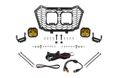 Diode Dynamics Stage Series LED Grille Kit for2022-2024 Honda TalonSport Yellow Combo DD7900