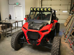 Moto Armor Glass Windshield for CAGEWRX Baja Spec Cage 2019+ RZR TURBO S, XP 1000