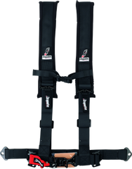 DragonFire Racing Harness- H-Style- 4-Point- 2in Buckle- Black 521271