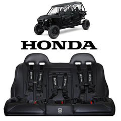 Honda Talon 4 Rear Bench Seat W Harnesses (2019+)