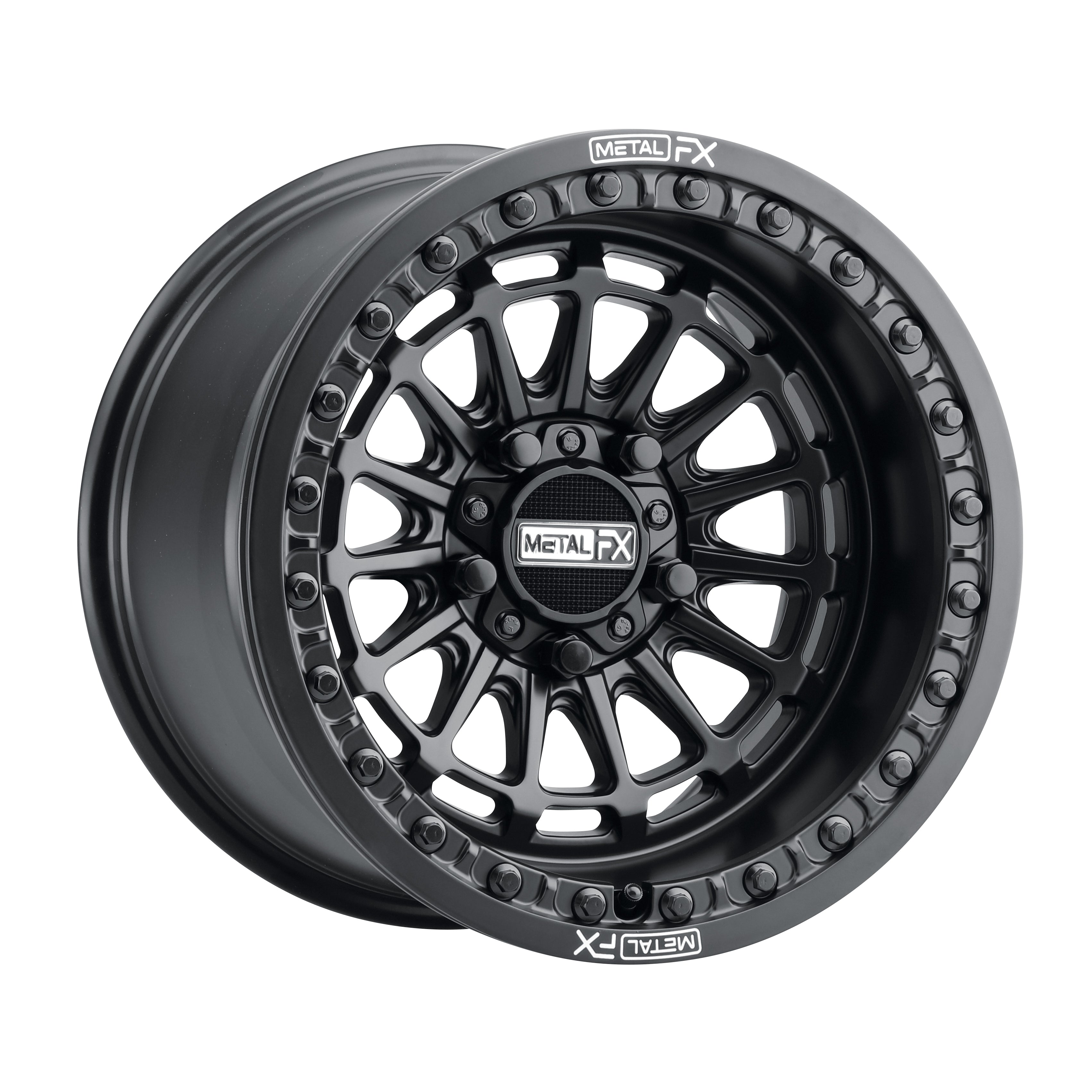 BEST DELTA R BEADLOCK, SATIN BLACK AT METAL FX OFFROAD