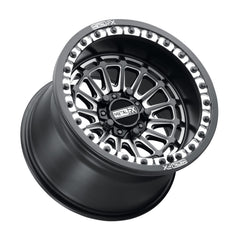 BEST DELTA R BEADLOCK, SATIN BLACK CONTRAST CUT AT METAL FX OFFROAD