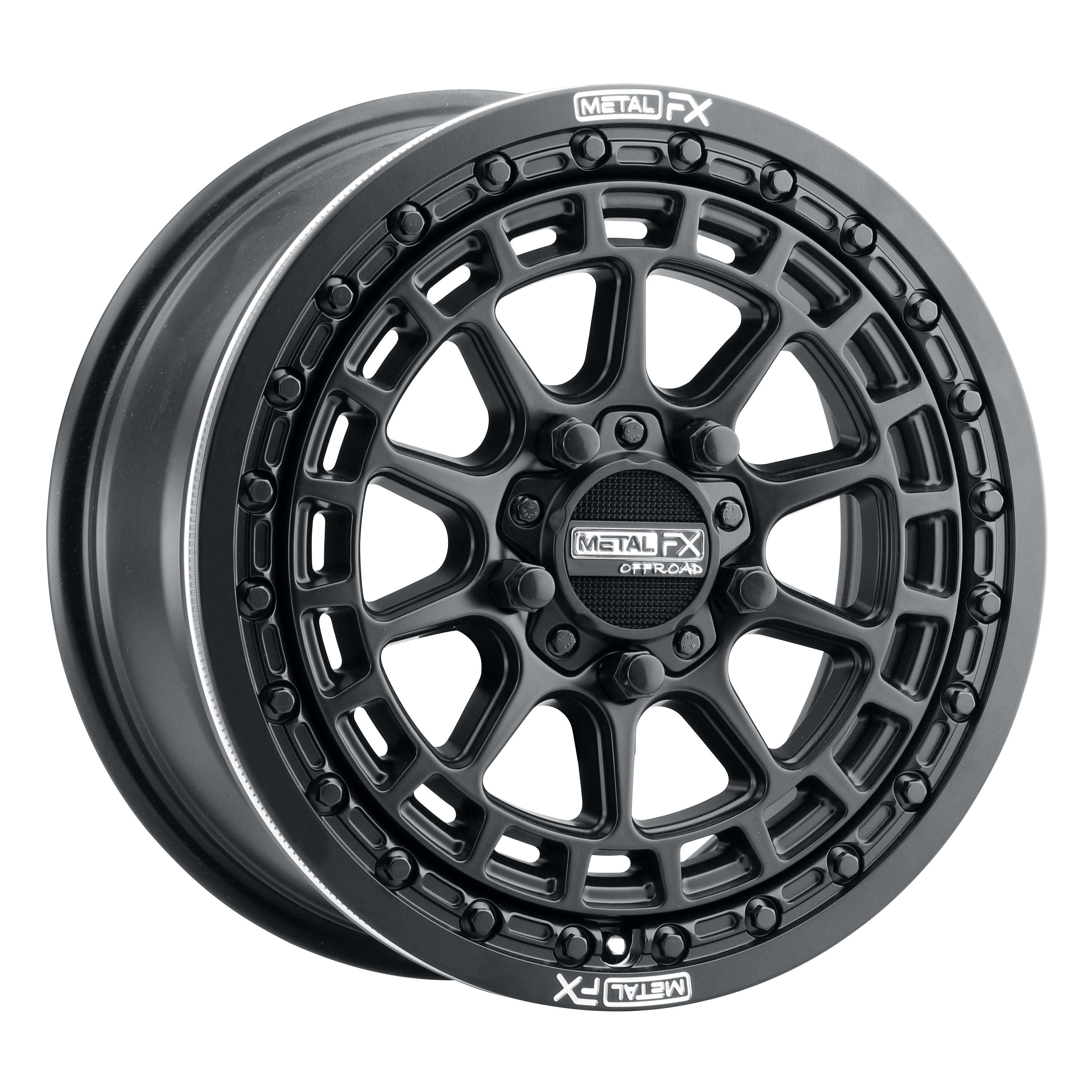 BEST OUTLAW R BEADLOCK, SATIN BLACK AT METAL FX OFFROAD
