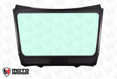 Moto Armor Glass Windshield for Vent Racing RZR PRO XP Roll Cage