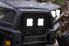 Diode Dynamics Stage Series LED Grille Kit Bracket Kit for 2014-2018 Polaris RZR XP DD7854P