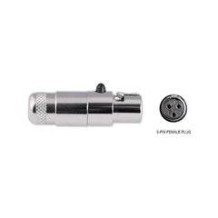 Rugged 3-Pin Female Mini XLR Connector TA3FL