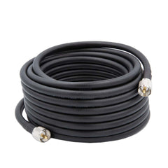 Rugged HD Flag Pole Antenna Coax Cable for Base Camp and Base Stations - 35 Foot