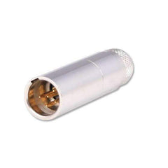 Rugged 5-Pin Male Mini XLR Connector TA5ML