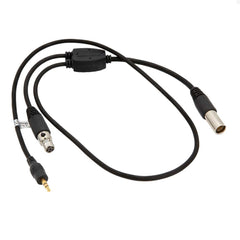 Rugged Adapter for Scanner to 5-pin Car Harness Headset or Intercom