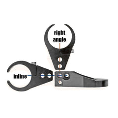 Rugged Antenna Bar Mount for Horizontal Bar - Antenna Mount Only (No Bar Mount)