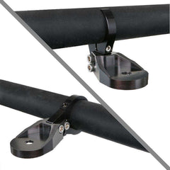 Rugged Antenna Bar Mount for Horizontal Bar - Antenna Mount Only (No Bar Mount)
