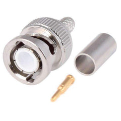 Rugged BNC Antenna Connector for Coax Cable