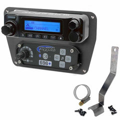 Rugged Can-Am Commander and Maverick Complete Communication Kit with Bluetooth Intercom and 2-Way Radio - Dash Mount - STX Stereo / M1 VHF Business Band