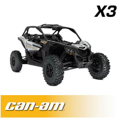 Rugged Can-Am Maverick X3 Complete Communication Kit with Bluetooth Intercom and 2-Way Radio - STX Stereo / M1 VHF Business Band / Dash Mount