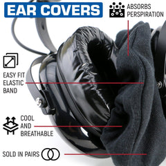 Rugged Cloth Ear Covers for Headsets
