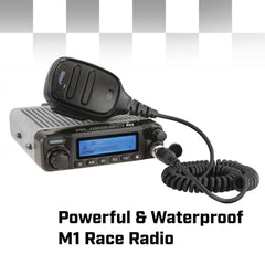 Rugged COMPLETE RACE KIT - Rugged RACE SERIES Communication Kit with M1 Radio and 6100 Intercom - Without DSP Chips