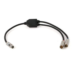 Rugged Dual AUX Port Splitter Cable for Intercoms