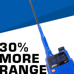Rugged Long Range Antenna for Rugged V3 / RH5R Handheld Radios