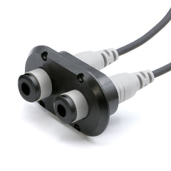 Rugged Dual Headset / Helmet Jack Flush Mount - STX Stereo