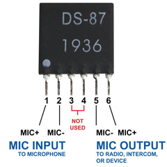 Rugged Dynamic Microphone Preamplifier